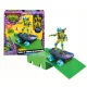  Set de figurine TEENAGE TURTLES LEONARDO pentru skatepark