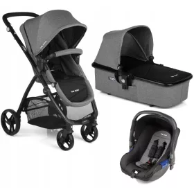  BE COOL Carucior cu gondola + carucior + SLIDE Geanta Kaki