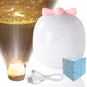    LAMPĂ DE NOAPTE GALAXY LED USB STAR PROIECTOR PENTRU COPII CADOU DE CRACIUN