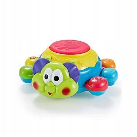    RUNNING CRAWLING TURTLE INTERACTIV PRIME-MA TE VOI PRIMI JUCĂRIE LED