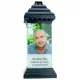 Lumânare comemorativă cu fotografie, produsă în Polonia, ideală pentru cimitire