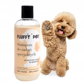    Sampon vegan pentru caini pentru sarcini speciale FluffyPet 300ml