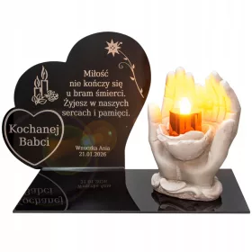   Lumânare Comemorativă pentru Morminte - Eleganță și Personalizare