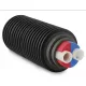 Uponor Ecoflex Varia Twin țeavă dublă preizolata 2 × 32 × 2,9/140 mm, 1 m