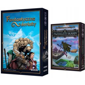    Joc de masă Rebel Fantastic Worlds + Rebel Fantastic Worlds: Cursed Treasures