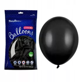  PartyDeco Strong Pastel Black baloane 30 cm 50 buc