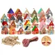  Calendar de Advent - case colorate SET 24 buc.