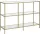  Consola Vasagle auriu mat 100 x 73 x 30cm