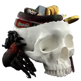  CRANIU BOL DULCE DECORATIE DE HALLOWEEN IN FORMA DE CRANIU