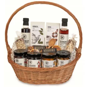    Set cosuri cadou fructe, sirop, cafea, ceai, siropuri, ciocolata