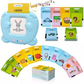    CITITOR DE CARDURI PENTRU ÎNVĂȚAREA ENGLEZEI 224 CUVINTE EDU + cablu USB - microUSB tip B Ldnio LS550 20 cm alb