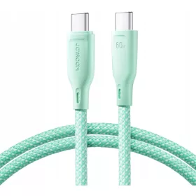  Joyroom USB tip C - cablu USB tip C 1 m verde