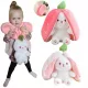  MASCOTA DE PELUȘ IEPURI IEPURI CAPSUNI