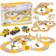  SET EXCAVATOR PENTRU COPII MEGA CAR TRACK RACING Șantier 255 EL
