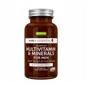   Multivitamine și Minerale pentru Bărbați cu Lichen, Vitamina D3 și Complex Antioxidant