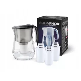    Urcior cu filtru Aquaphor Urcior Aquaphor Provence + 3 inserturi A5, negru 4,2 l negru