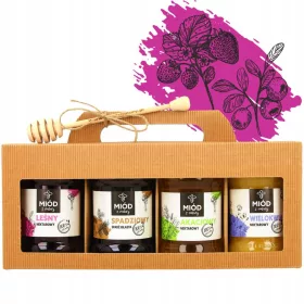 Set miere naturala 4x400g SET UNIC!