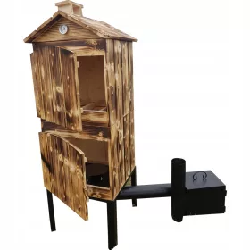    GARDEN SMOKEHOUSE CASA DIN LEMN SMOKEHOUSE CAMERA DE ARA 100CM SET