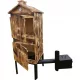  GARDEN SMOKEHOUSE CASA DIN LEMN SMOKEHOUSE CAMERA DE ARA 100CM SET