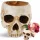  Ornament de craniu Cap de craniu Container pentru plante pentru ghiveci pentru Halloween