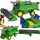  JOHN DEERE T670 COMBINĂ MARE ELEMENTE MOBILE CONDUCERE TRACTOR JUCĂRIE