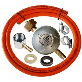    Reductor pentru o butelie de gaz de 11 kg cu furtun de gaz ITALIA