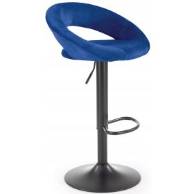  Taburet Halmar, nuante de albastru, stofa 100 cm