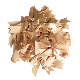    Panglici fundite panglici din satin prestigioasa sampanie GOLD x50