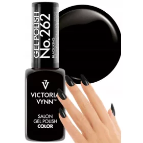  Lac de culoare hibrid Victoria Vynn 262 Black King 8 ml