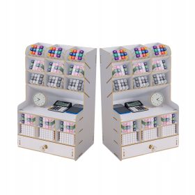    ORGANIZATOR DE BIROU MULTIFUNCȚIONAL SERTARARE CUTIE DE INSTRUMENTE DIN LEMN