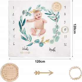  BABY MEILENSTEIN covoraș foto pentru copii