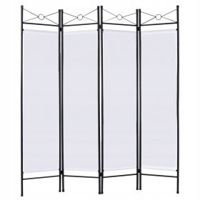  Ecran alb TecTake 180x160 cm