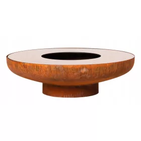    TERMENU DE FOC DE GRADINA CU BOL DE SCASA GRARA DE FOC DE CAMPOARE CU PLAT MASA POA 85cm