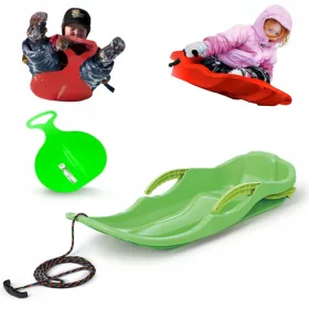  Sanie de bob cu frâne Race S + Slide Jabłuszko