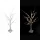  GLOWING BREE 24 LĂMPI LED 60 cm MESTECAC ALB DECORARE TELECOMANDA