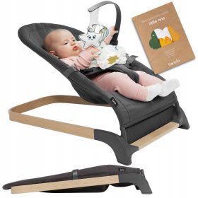    Bouncer Lionelo June x 46 x 70 cm + scutec din bambus Lionelo BAMBOO