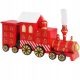  CALENDAR DE ADVENT LOCOMOTIV DIN LEMN ORNAMENT DE CRACIUN