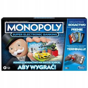  Joc de masă Hasbro Monopoly Super Electronic Banking