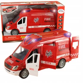    Camionul interactiv al Departamentului de Pompieri Conducerea unui camion de pompieri