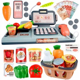    MAGAZIN CASĂ ÎNREGISTRĂTORĂ INTERACTIVĂ DE CUMPĂRĂTURI SCANNER CĂRUȚĂ MOBILĂ