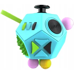  FIDGET CUBE Cub Jucărie cu 12 fețe