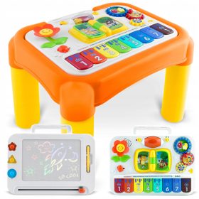    MASĂ EDUCAȚIONALĂ INTERACTIVĂ JUCĂRIE PENTRU COPII SANDBOX 3in1
