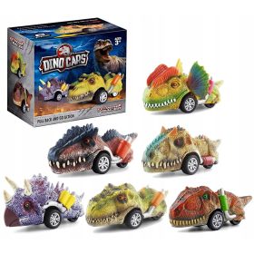  DINOZAUR MEGA SET MAȘINI DINOZAURI DINO CARS 6 buc