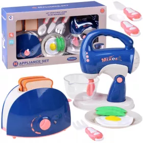    JUCĂRIE EDUCAȚIONALĂ PENTRU COPII SET BUCĂTĂRIE MONTESSORI MIXER Pâine de pâine APARATE DE CASĂ
