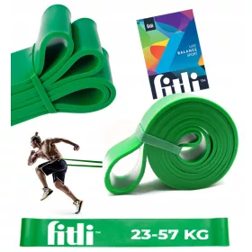   GOMMA DE REZISTENTA PENTRU EXERCITII BANDA DE PUTERE Benzi de antrenament VERDE PUTERNICA 23-57kg