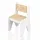  Scaun auto IdeaMeb turcoaz 64x28x25cm