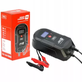  Incarcator automat SMART CHARGER 15 LCD IDEAL 15A