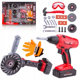  Set de scule pentru copii DK DIY Kit Instrumente