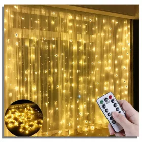  LUMINI LED PERDEA IPOTRICE 3X3M 300LED ALB $$$