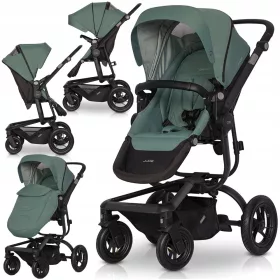    cărucior ușor, scaun reglabil, roți umflate, accesorii 0-22 kg